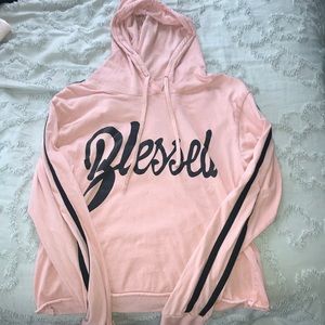 It’s a pink long sleeve